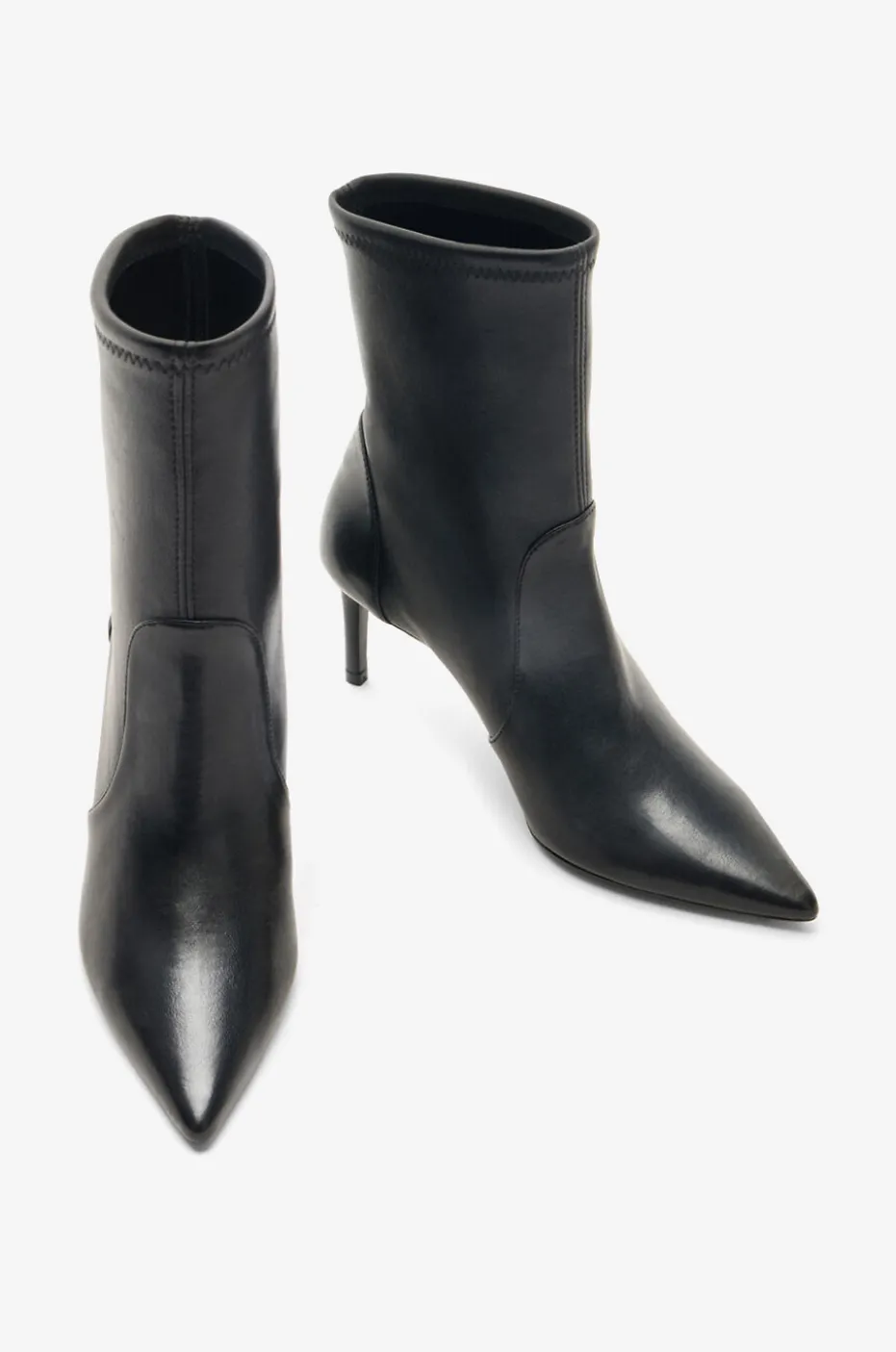 Absatzstiefeletten aus Glattleder Stuart Power 75