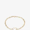 Armband aus Gelbgold und Diamanten Big Love