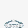 Armband aus Lurex und Silber mit Moissanit Buzios Sky