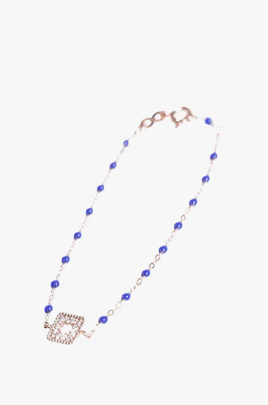 Armband aus Roségold, Diamanten und Harz Trésor