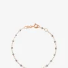 Armband aus Roségold und Harz Classique Gigi Argent