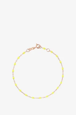 Armband aus Roségold und Harz Classique Gigi