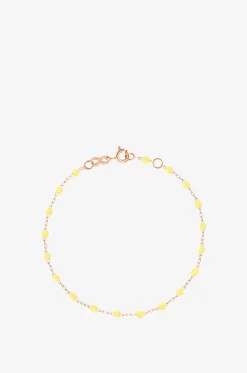 Armband aus Roségold und Harz Classique Gigi Mimosa