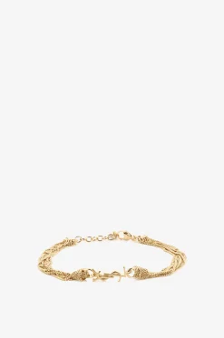 Armband mit mehreren Kettchen Cassandre Pompon