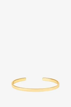 Armreif aus goldenem Metall Bangle