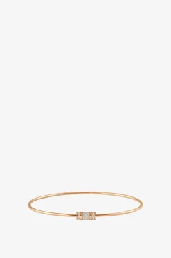 Armreif aus Roségold und Diamanten Le Fil de la Vie