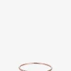 Armreif aus Roségold und Diamanten Snaky