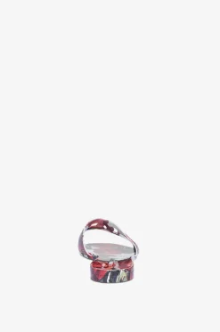 Badeschuhe aus PVC mit Rosenprint Bianca