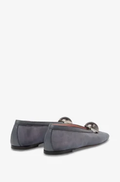 Ballerinas mit runder Spitze aus Mesh Cabochon