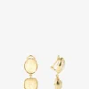 Bergkristall-Ohrclips Double Cabochons