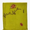 Bestickter Kaschmirschal Minimal Embroidery GRATEFUL