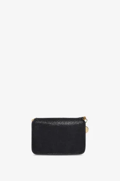 Brieftasche aus Kunstwildleder Falabella Shaggy Deer Small
