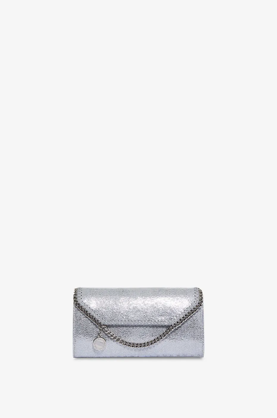 Brieftasche aus Kunstwildleder mit Kettengurt Falabella Continental