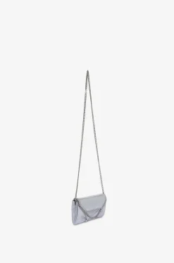 Brieftasche aus Kunstwildleder mit Kettengurt Falabella Continental