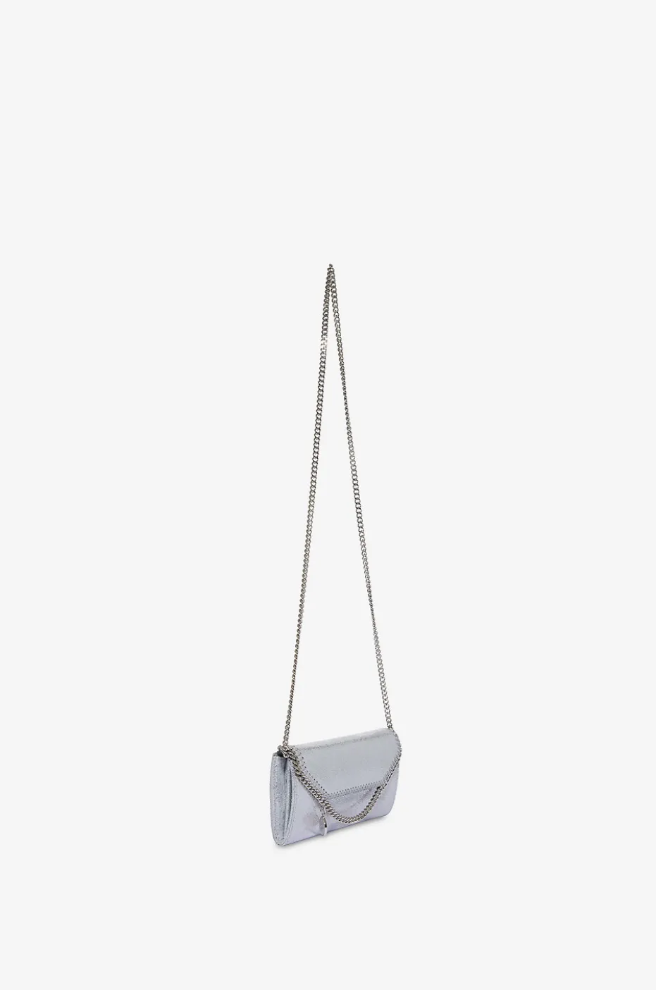 Brieftasche aus Kunstwildleder mit Kettengurt Falabella Continental