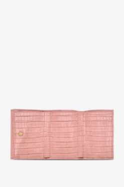 Brieftasche aus Leder in Krokodiloptik Longchamp Pocket
