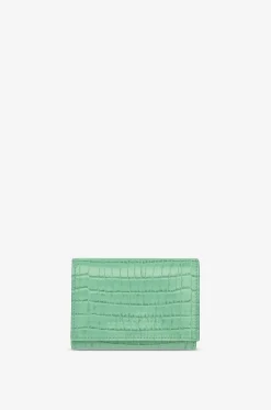 Brieftasche aus Leder in Krokodiloptik Longchamp Pocket