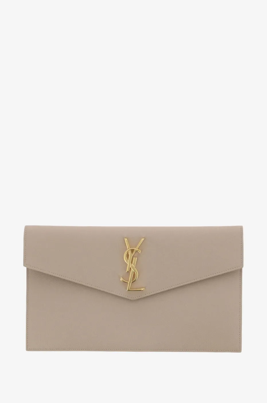 Clutch aus Grain de Poudre-Leder Uptown