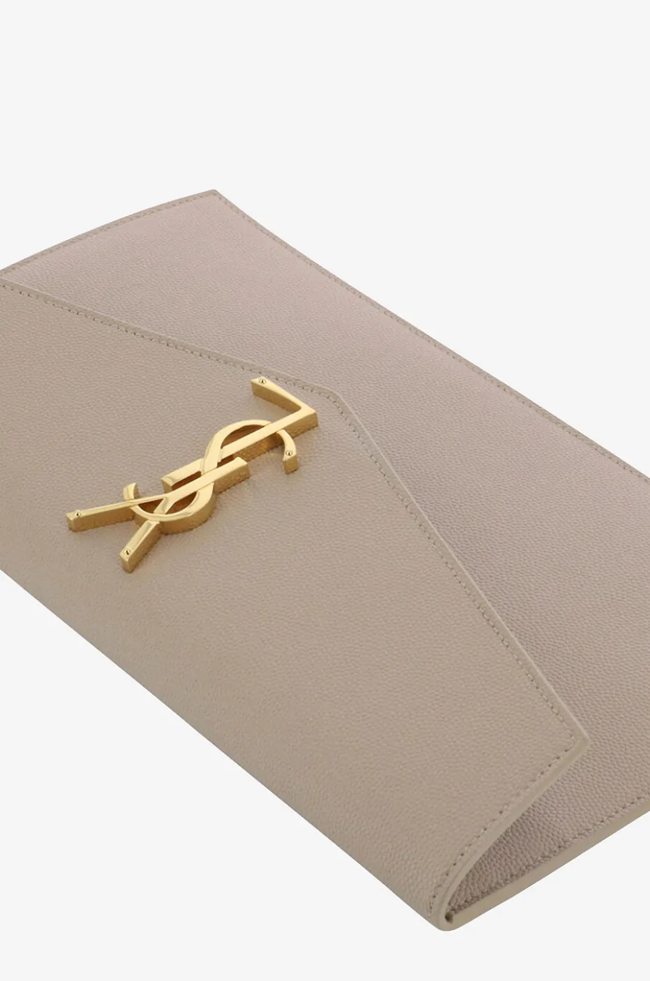 Clutch aus Grain de Poudre-Leder Uptown