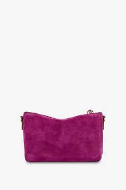 Clutch aus Wildleder Nora
