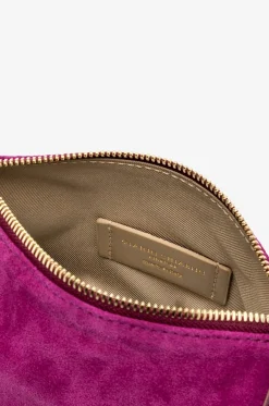 Clutch aus Wildleder Nora