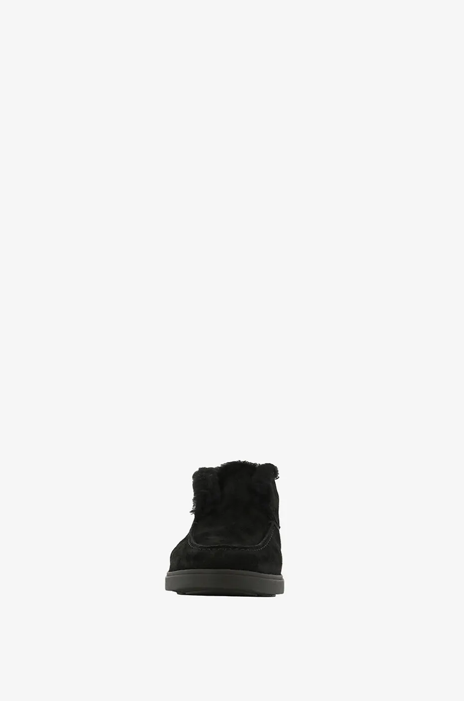 Desert Boots aus Wildleder und Shearling