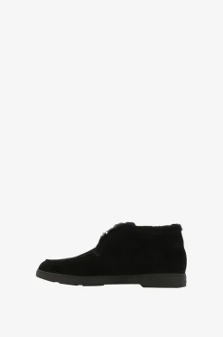 Desert Boots aus Wildleder und Shearling