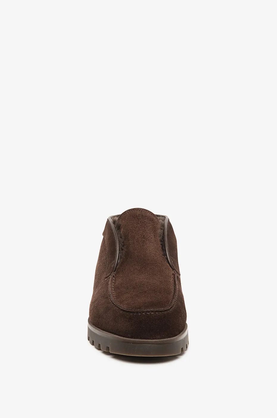 Desert Boots aus Wildleder und Shearling