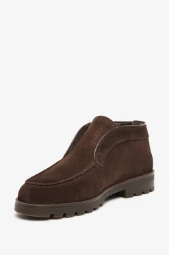 Desert Boots aus Wildleder und Shearling