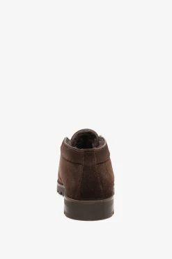Desert Boots aus Wildleder und Shearling