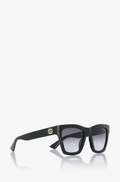 Dicke quadratische Sonnenbrille GG