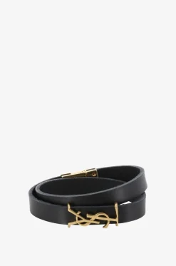 Doppeltes Lederarmband Opyum Double Wrap