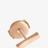 Einzelner Ohrstecker aus Roségold Medellin