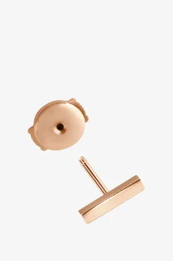 Einzelner Ohrstecker aus Roségold Medellin
