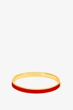 Emaillierter Armreif Bangle Rouge Salsa - T1 - 7mm
