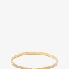 Emaillierter goldener Armreif Lily - Beige Mastic - 3mm