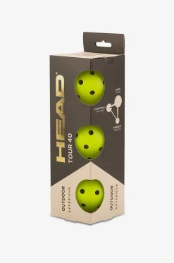 3er-Set Pickleballs Head Tour 40