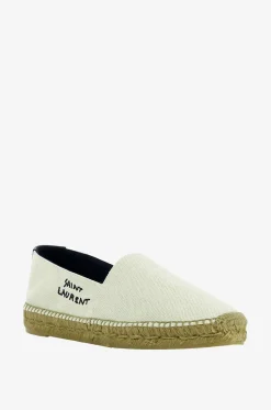 Espadrilles aus Tuch mit Logostickerei Signature