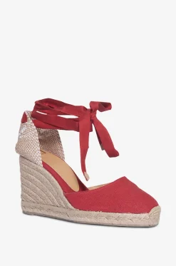 Espadrilles mit Keilabsatz aus Segeltuch Carina