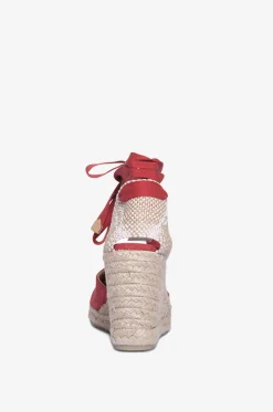 Espadrilles mit Keilabsatz aus Segeltuch Carina