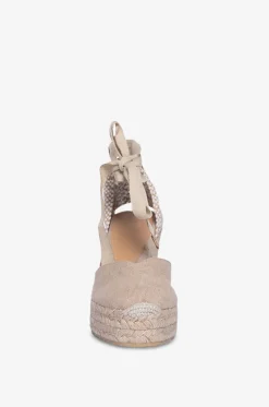 Espadrilles mit Keilabsatz aus Canvas Chiara