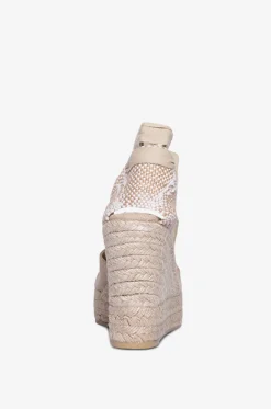 Espadrilles mit Keilabsatz aus Canvas Chiara