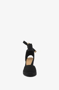 Espadrilles mit Keilabsatz aus Baumwolle Carina