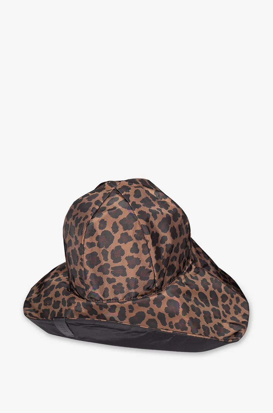 Faltbarer Hut mit Leopardenprint