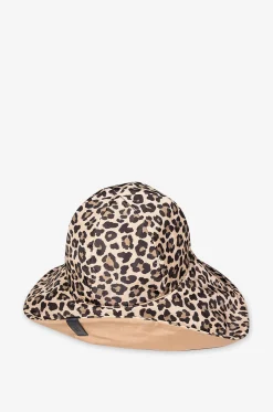 Faltbarer Hut mit Leopardenprint