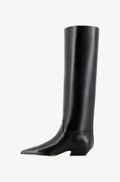 Flache Glattlederstiefel Marfa 25