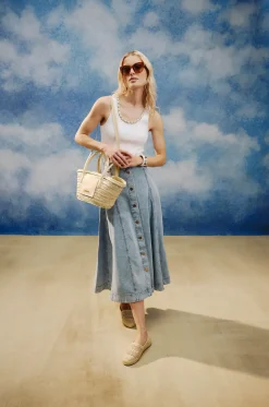 Flache Häkel-Espadrilles Isla 20