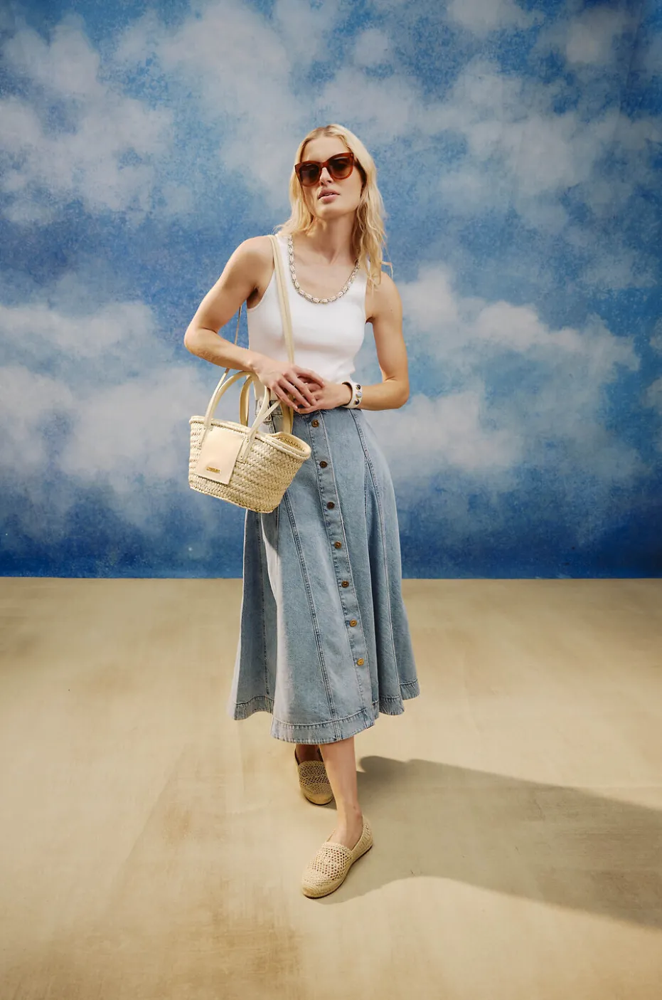 Flache Häkel-Espadrilles Isla 20