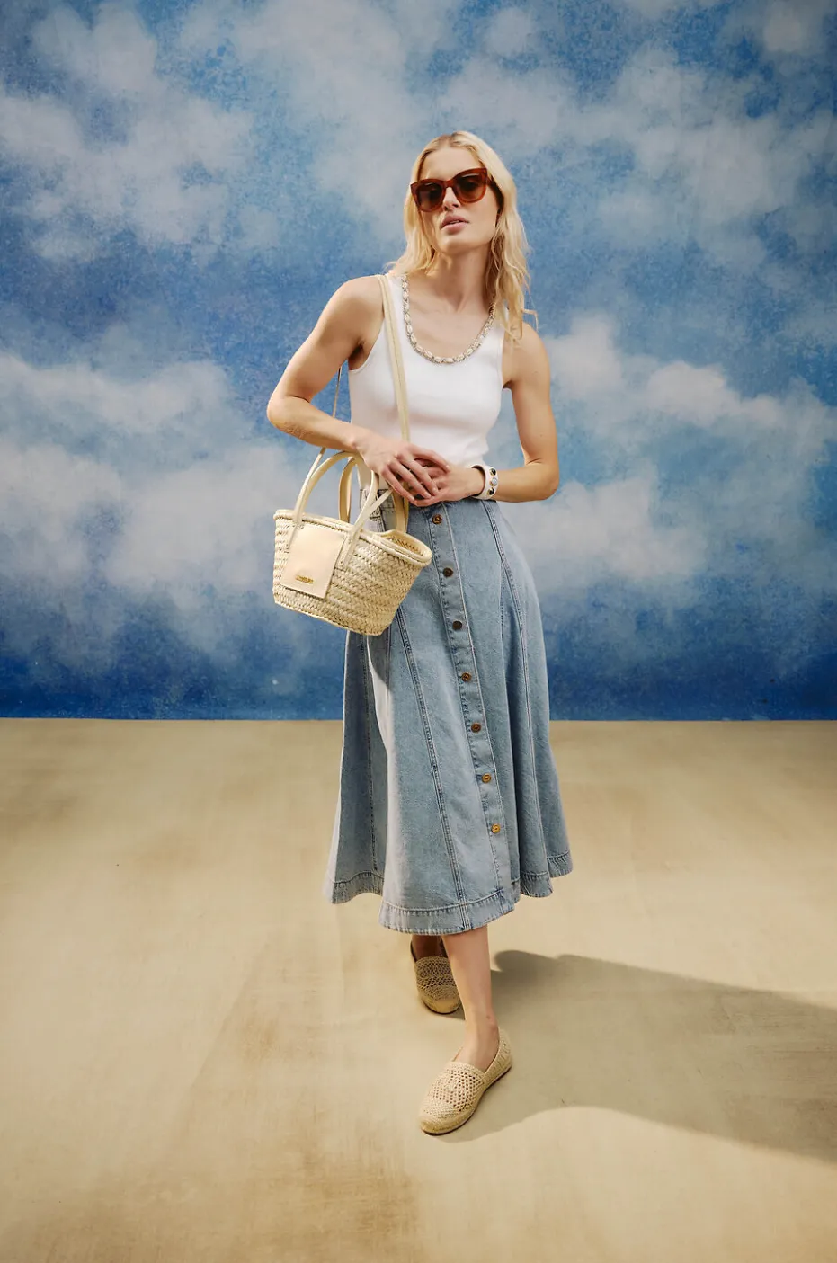Flache Häkel-Espadrilles Isla 20