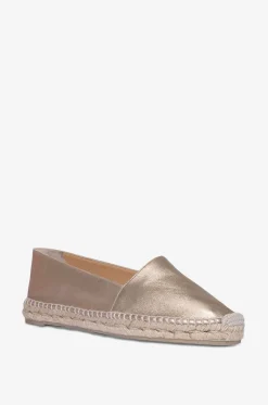 Flache Metallic-Espadrilles Kenda